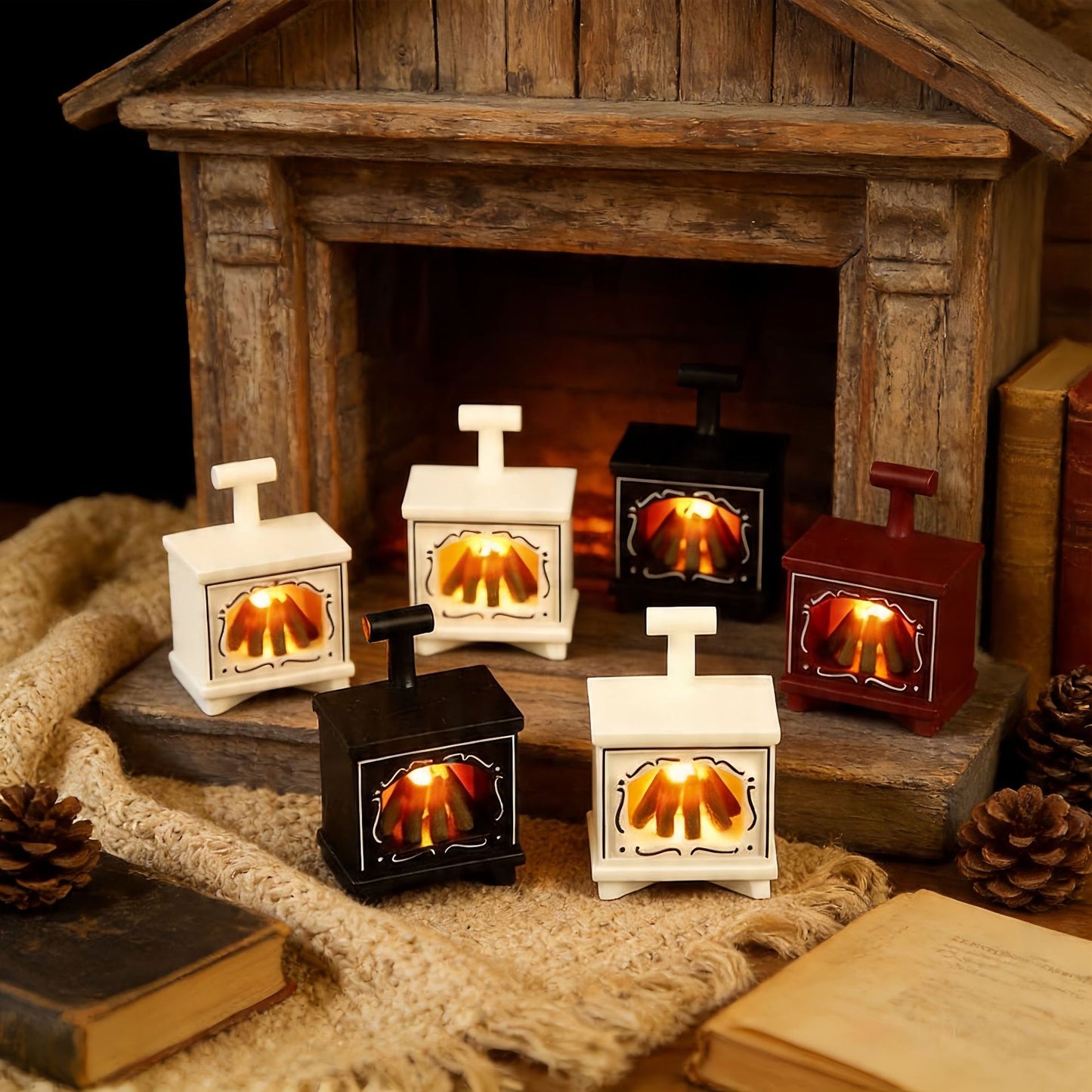 Vintage LED Wall Sconce Electronic Candle Light