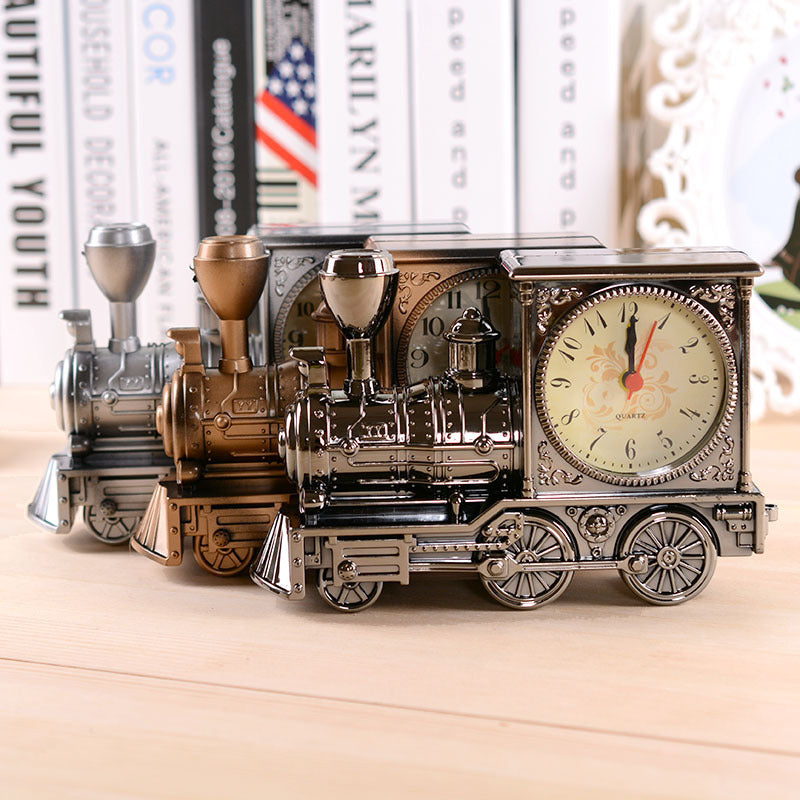 Vintage Locomotive Alarm Clock