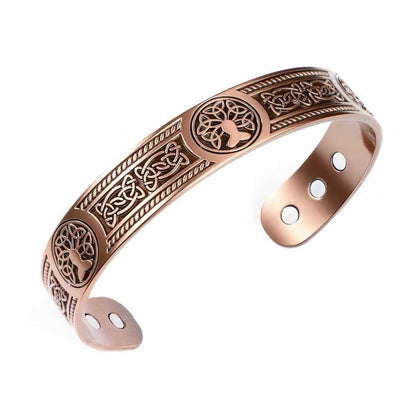 Vintage Magnetic Bracelet and Ring Set