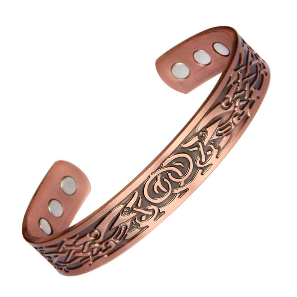 Vintage Magnetic Bracelet and Ring Set