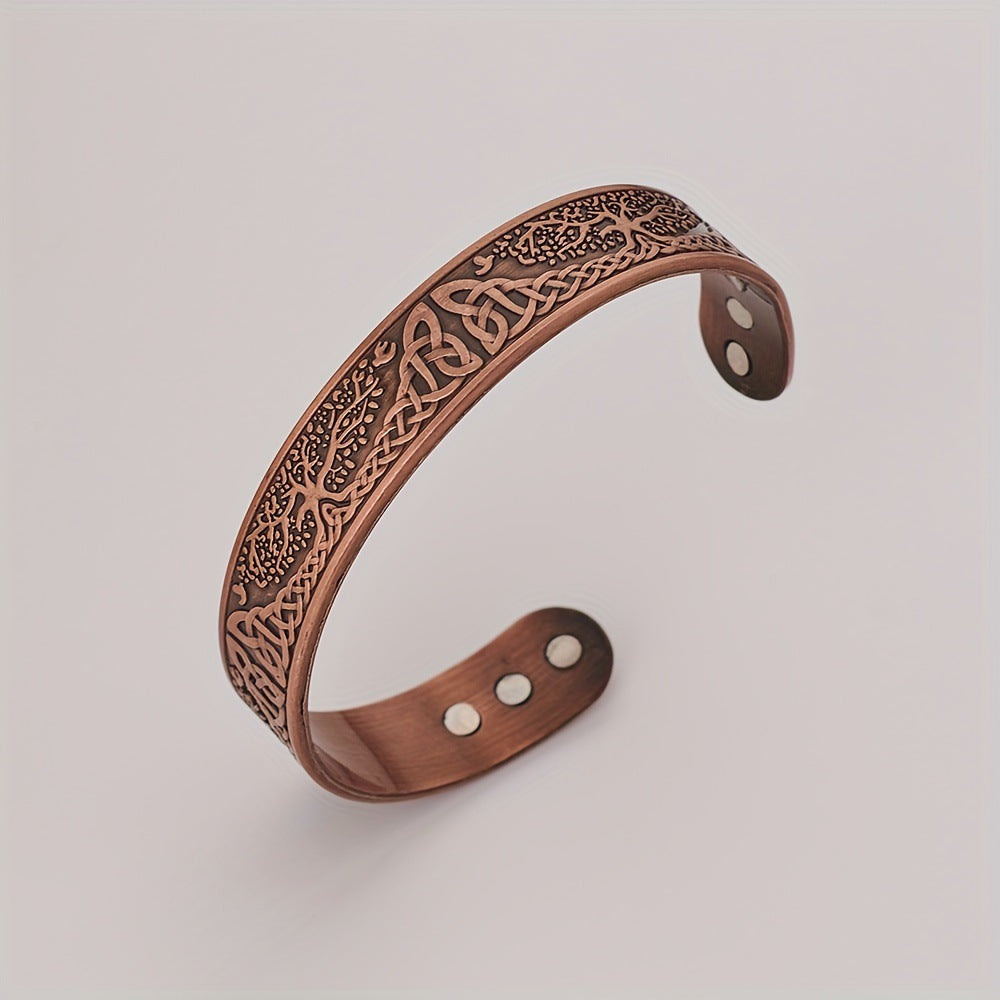 Vintage Magnetic Bracelet and Ring Set