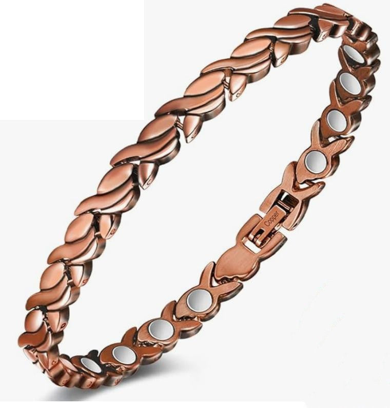 Vintage Magnetic Copper Bracelet