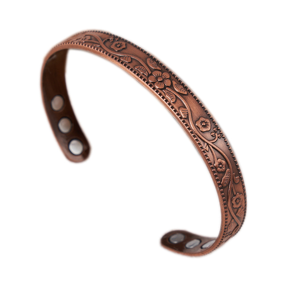 Vintage Magnetic Copper Bracelet