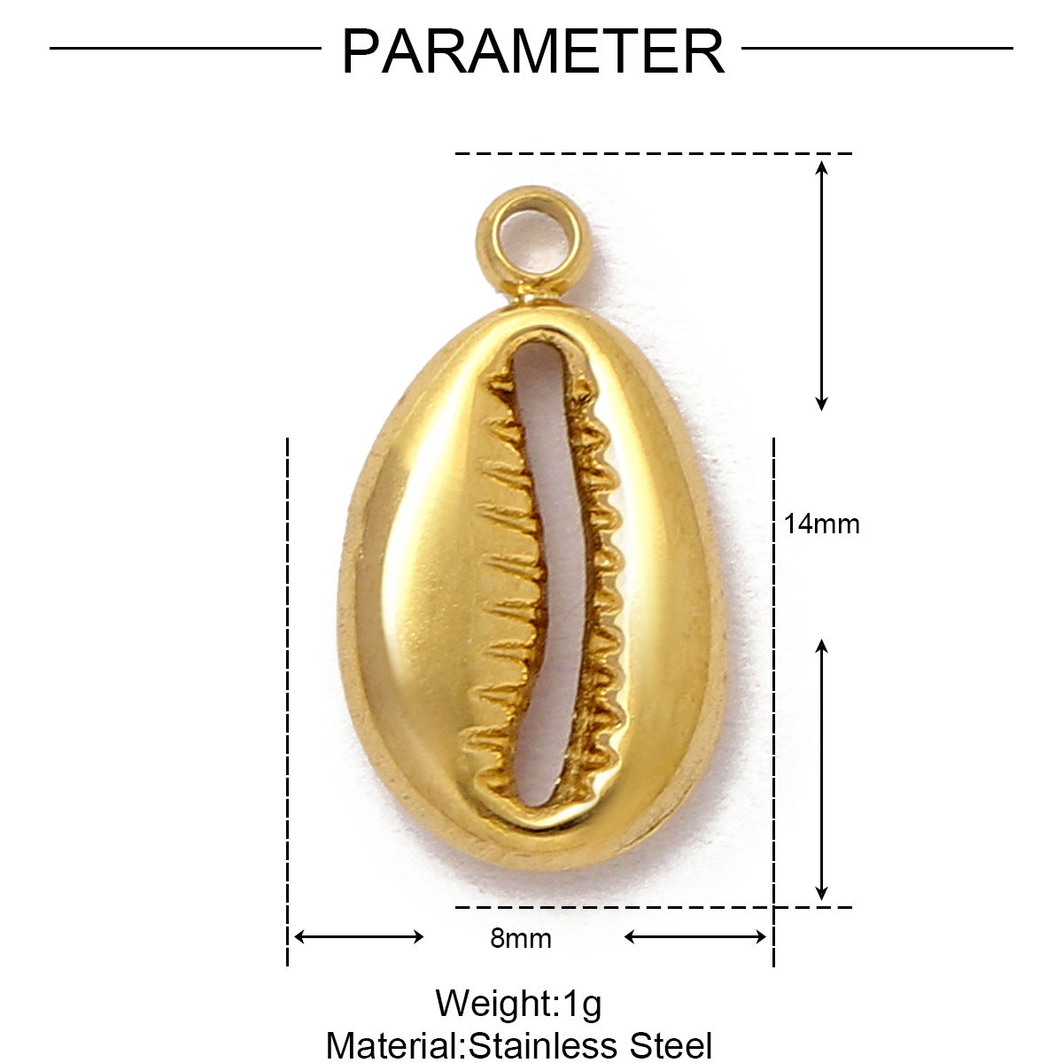 Vintage Marine Theme Titanium Steel Jewelry Pendant