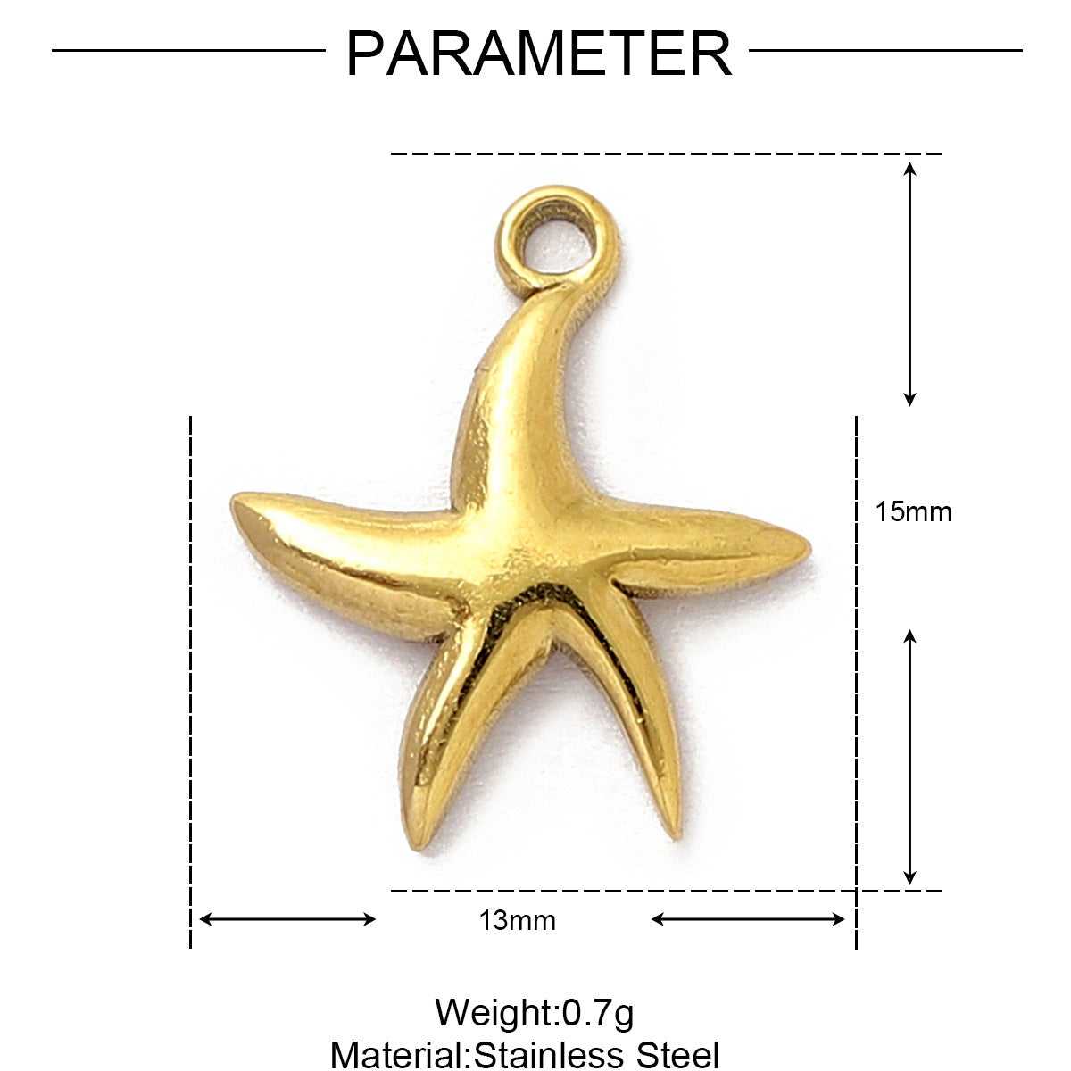 Vintage Marine Theme Titanium Steel Jewelry Pendant