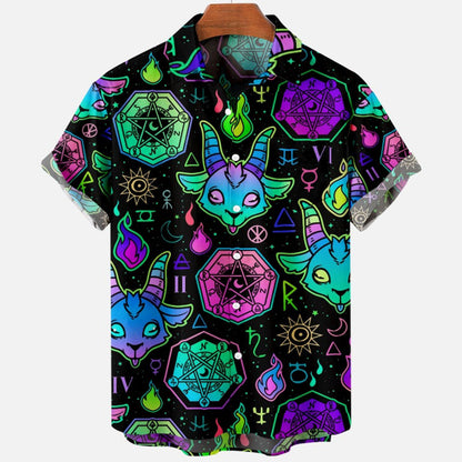 Vintage Men's Short Sleeve Shirt