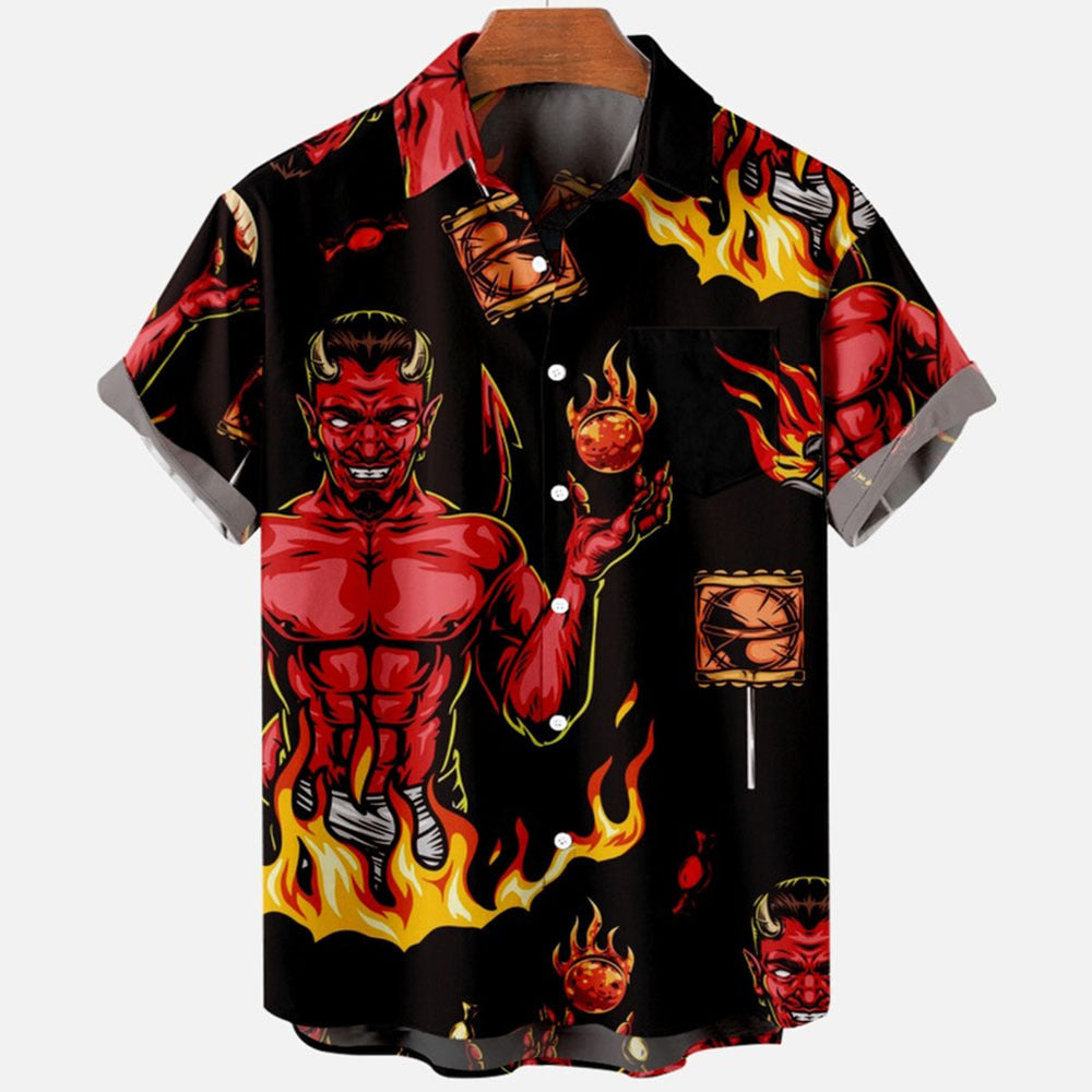 Vintage Men's Short Sleeve Shirt
