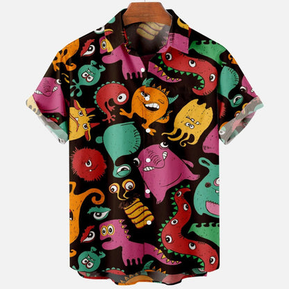 Vintage Men's Short Sleeve Shirt