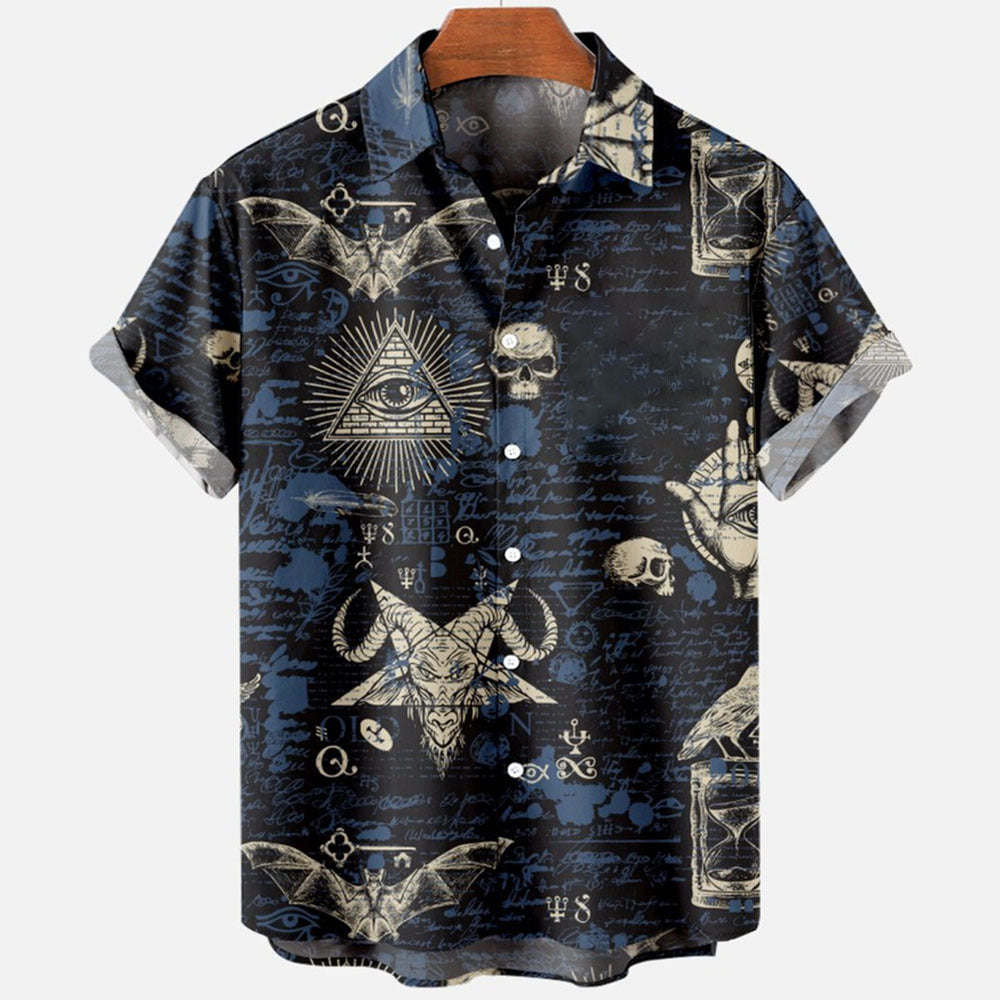 Vintage Men's Short Sleeve Shirt