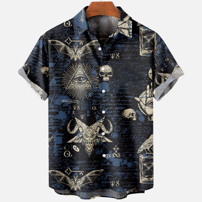Vintage Men's Short Sleeve Shirt