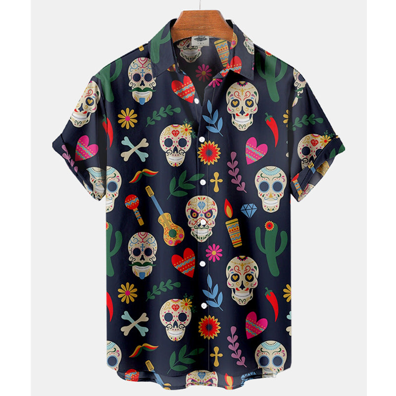 Vintage Men's Short Sleeve Shirt