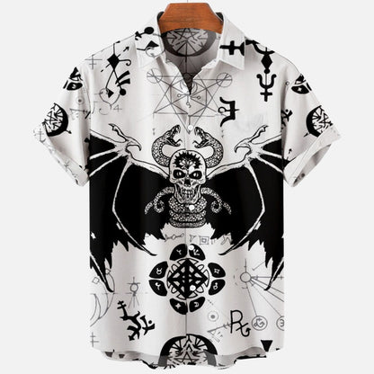 Vintage Men's Short Sleeve Shirt