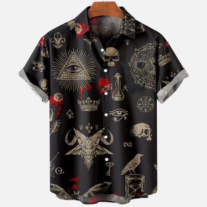 Vintage Men's Short Sleeve Shirt