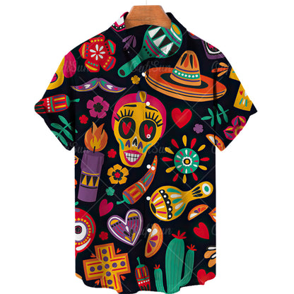 Vintage Men's Short Sleeve Shirt