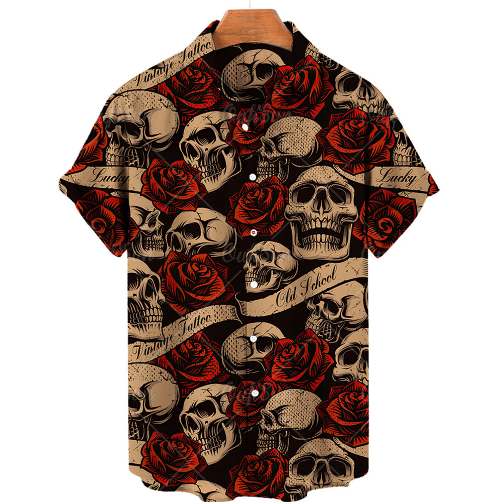 Vintage Men's Short Sleeve Shirt