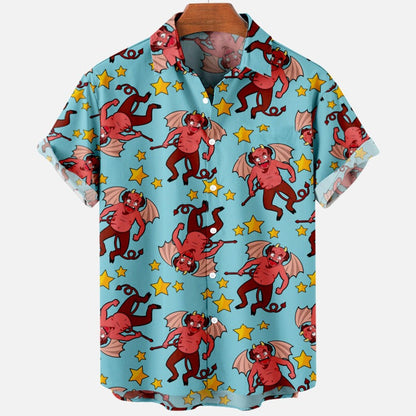 Vintage Men's Short Sleeve Shirt