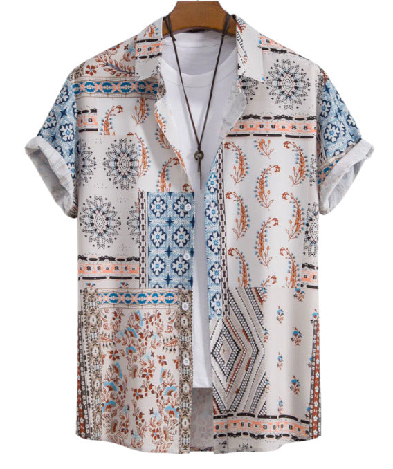 Vintage Men's Short Sleeve Shirt