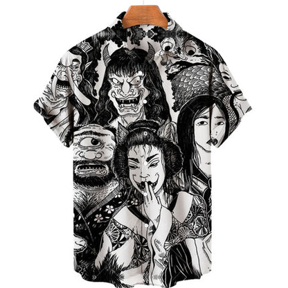 Vintage Men's Short Sleeve Shirt