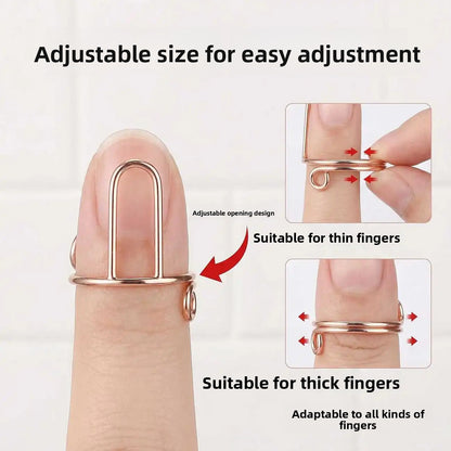 Vintage Metal Finger Rings Set