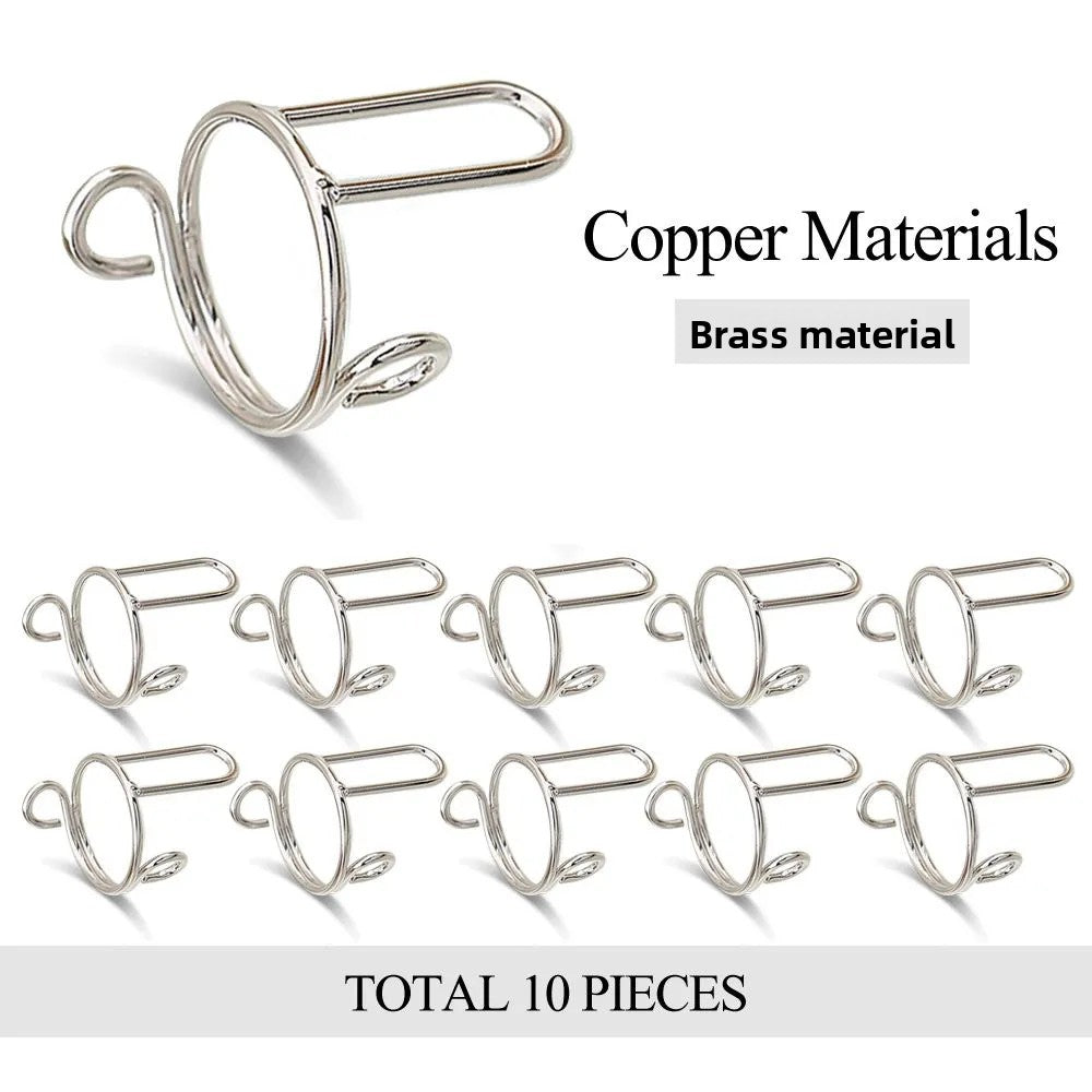 Vintage Metal Finger Rings Set