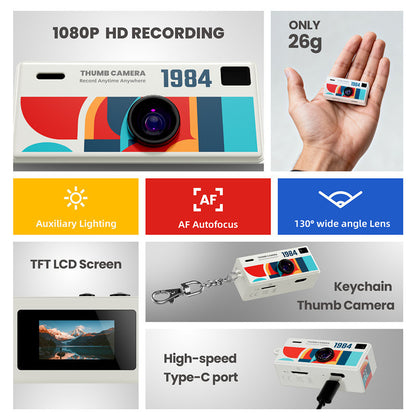 Vintage mini high-definition camera