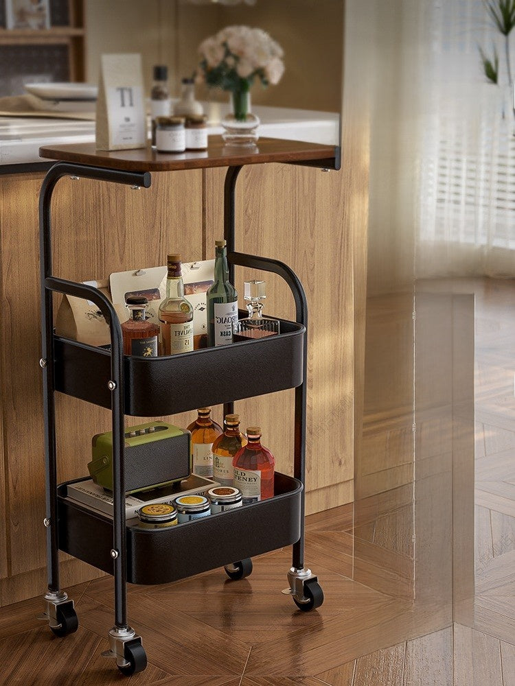 Vintage Mobile Storage Side Table
