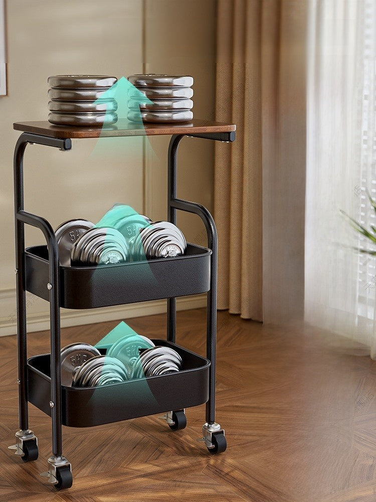 Vintage Mobile Storage Side Table