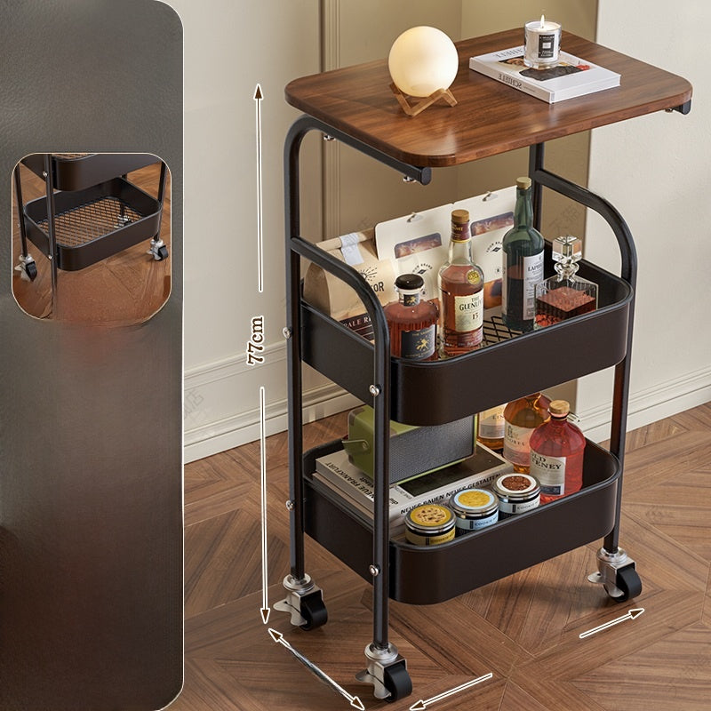 Vintage Mobile Storage Side Table