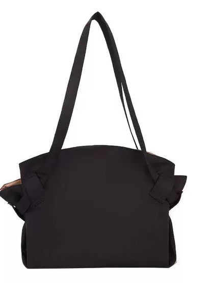 Vintage Pleated Crossbody Bag with Magnetic Closure
