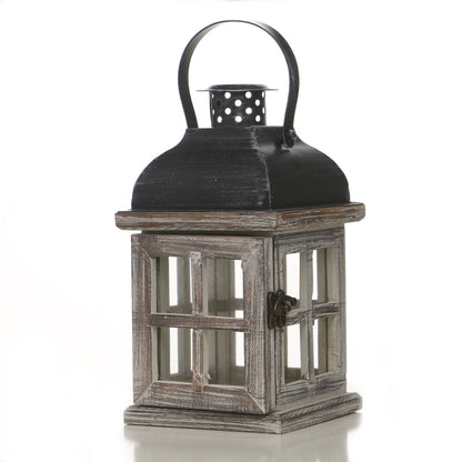 Vintage Portable Iron Candle Lantern