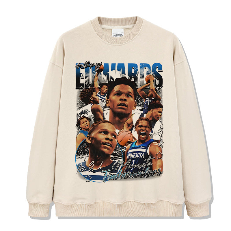 Vintage Print Cotton T-shirt