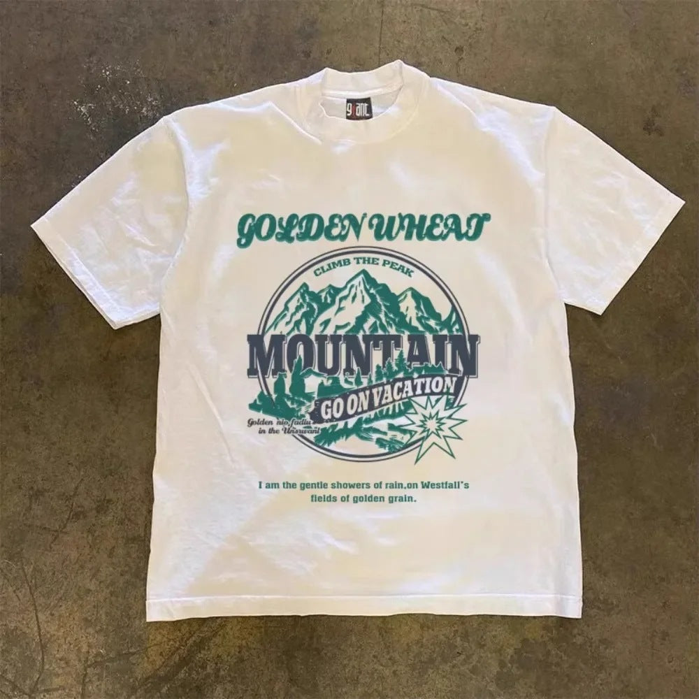 Vintage Printed Men's T-Shirt