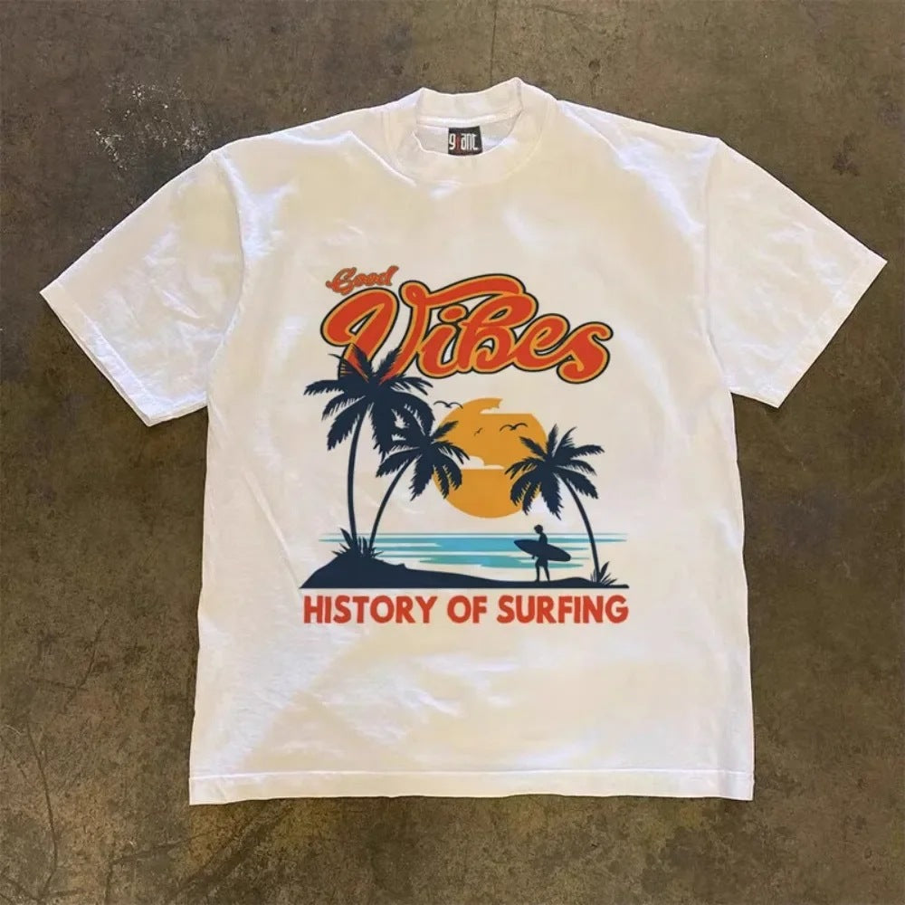 Vintage Printed Men's T-Shirt