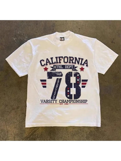 Vintage Printed Men's T-Shirt