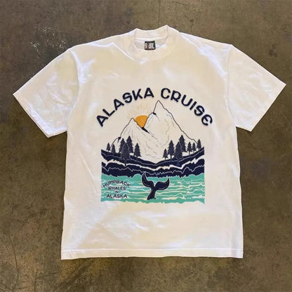 Vintage Printed Men's T-Shirt