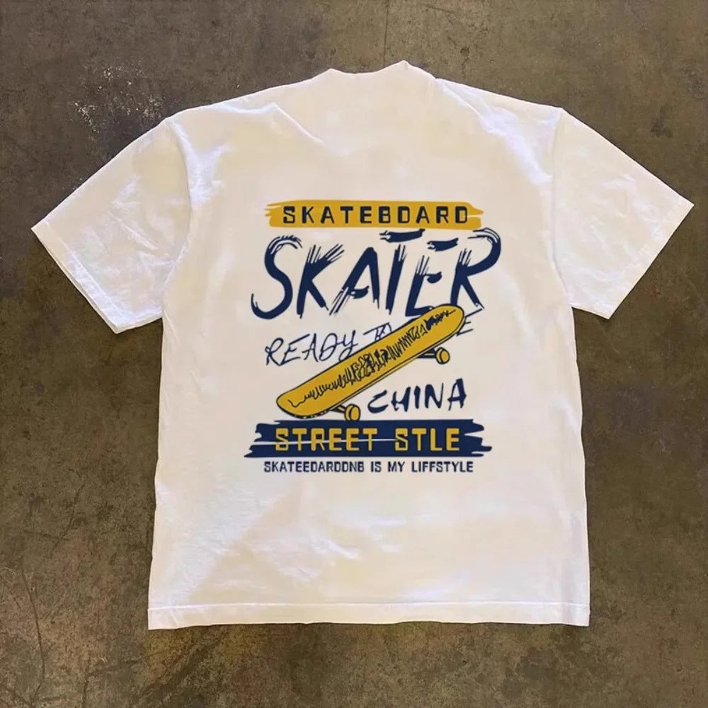 Vintage Printed Men's T-Shirt