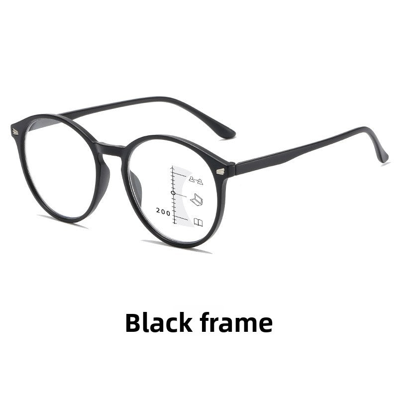 Vintage Progressive Multifocus Anti-Blue Light Reading Glasses