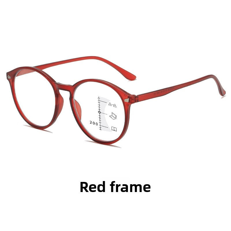 Vintage Progressive Multifocus Anti-Blue Light Reading Glasses