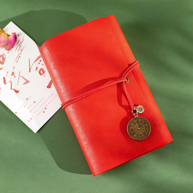 Vintage PU Leather A6 Notebook