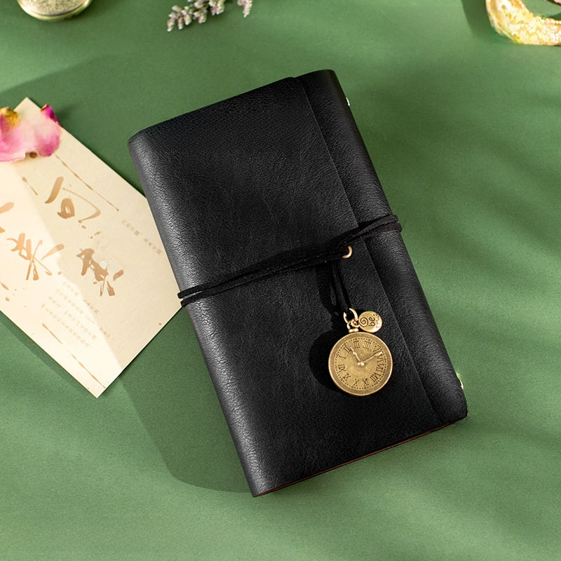 Vintage PU Leather A6 Notebook