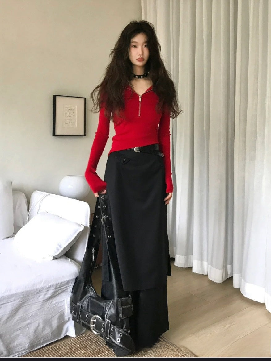 Vintage PU Leather Tote Bag with Shoulder Strap