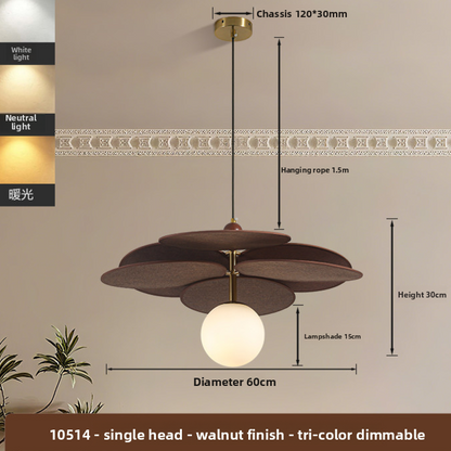Vintage Rattan Pendant Light for Dining and Bedroom