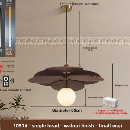 Vintage Rattan Pendant Light for Dining and Bedroom