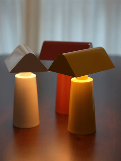 Vintage Rechargeable Desk Lamp with USB Port