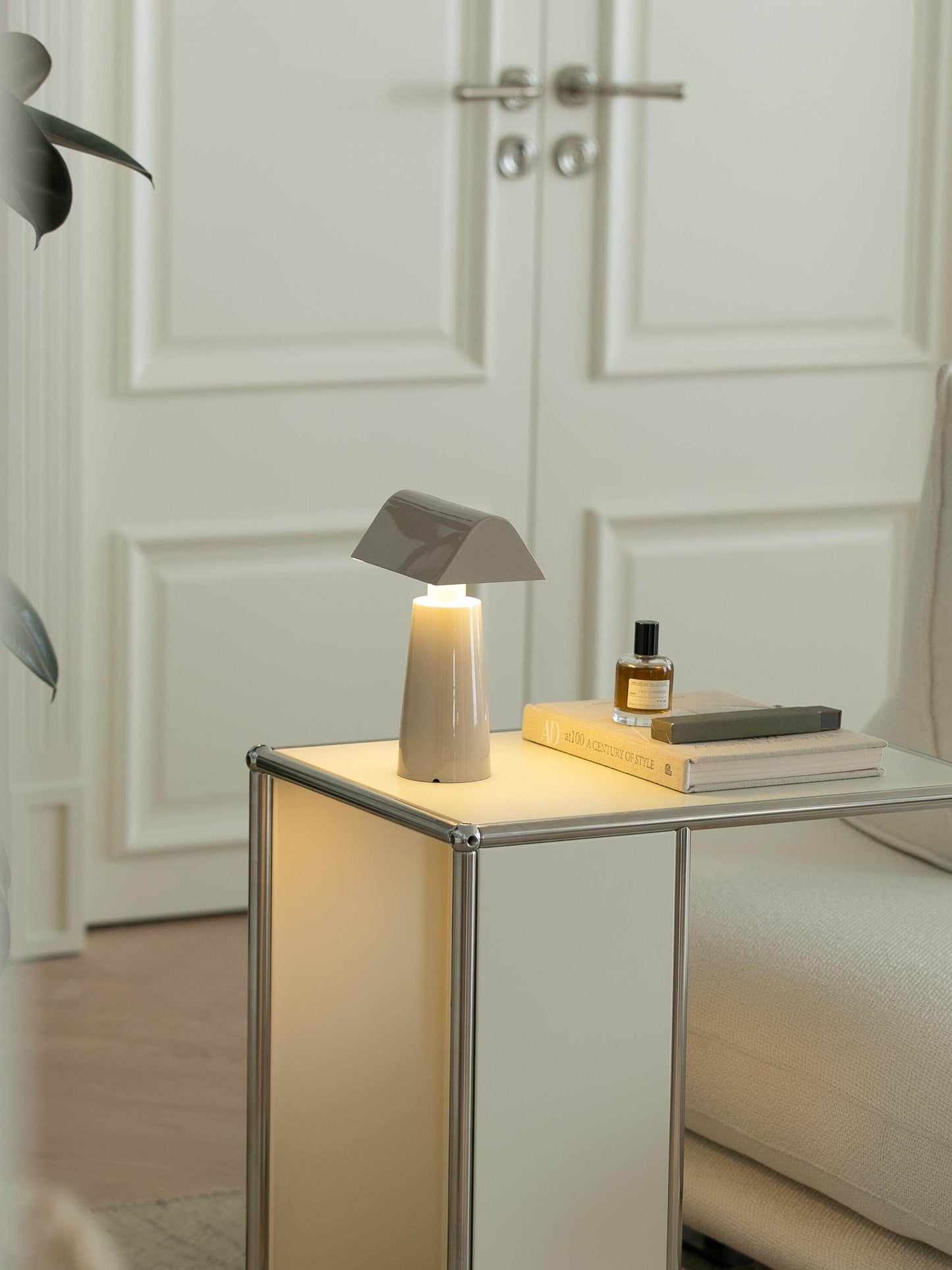 Vintage Rechargeable Desk Lamp with USB Port