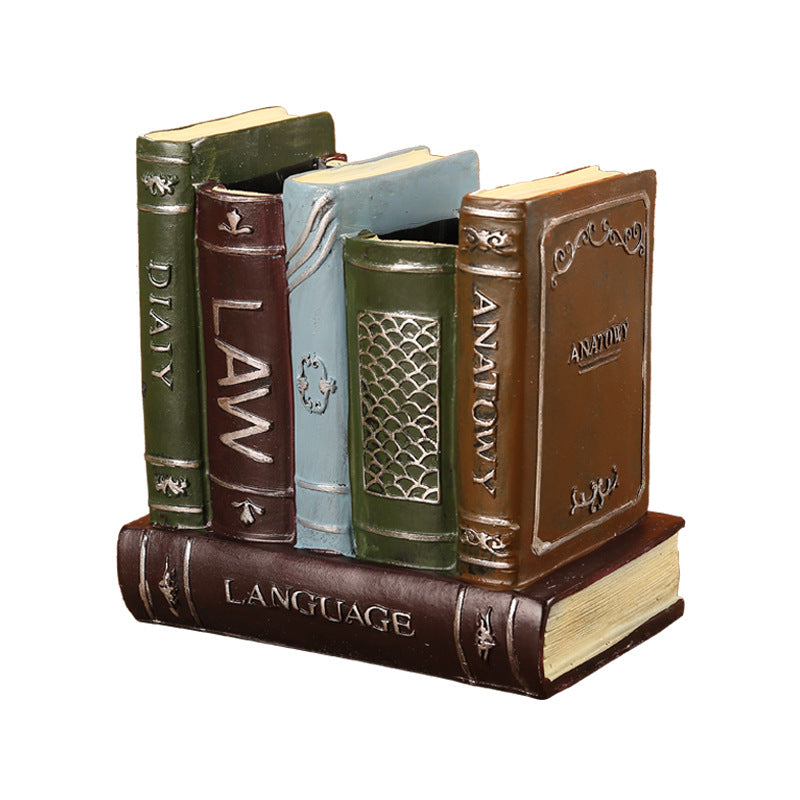 Vintage Resin Desktop Organizer