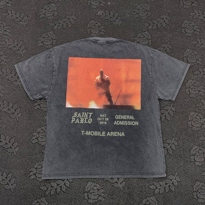 Vintage Rock Band Heavy Cotton T-Shirt