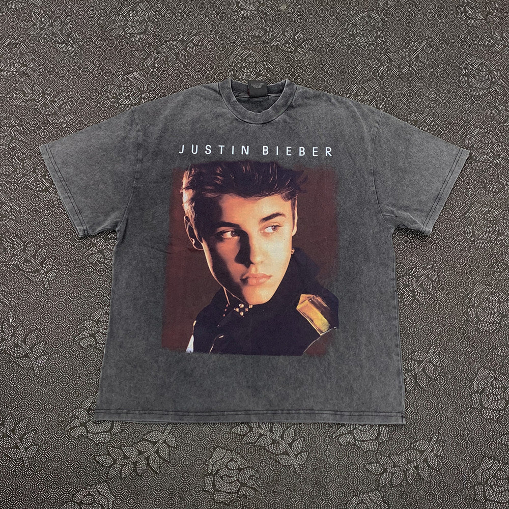 Vintage Rock Band Heavy Cotton T-Shirt
