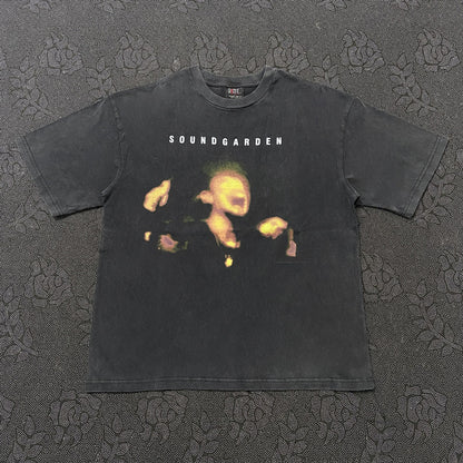 Vintage Rock Band Heavy Cotton T-Shirt