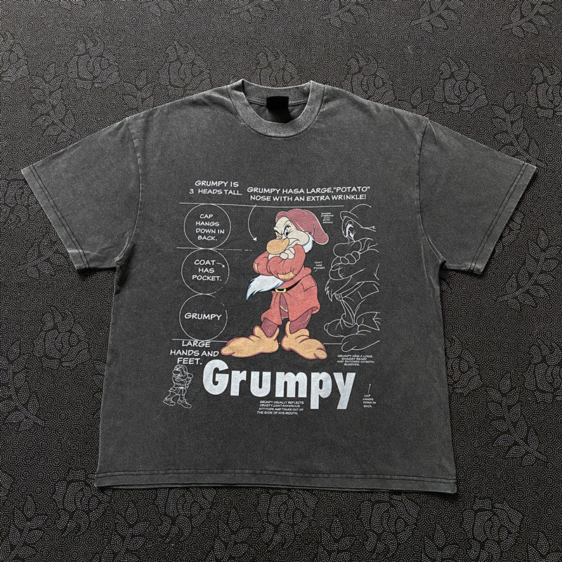 Vintage Rock Band Heavy Cotton T-Shirt